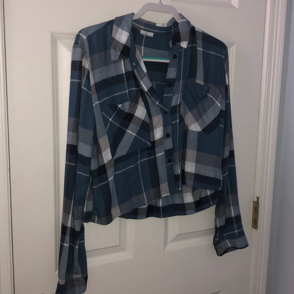 Nordstrom BP Cropped Flannel